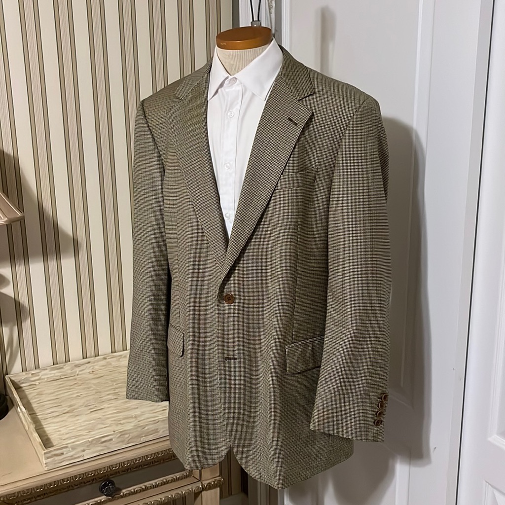 Brooks Brothers Sport Coat 43long . Made In Italy